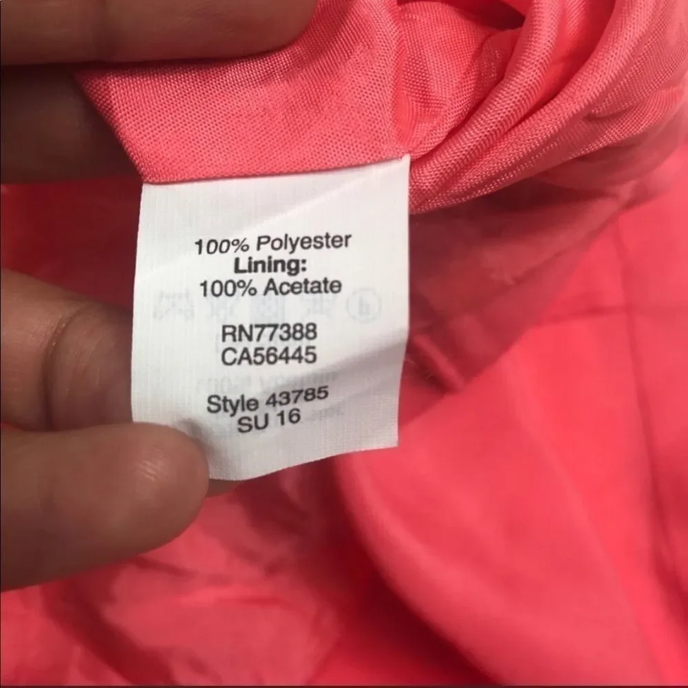 Spaghetti strap pink J. Crew dress size 0
